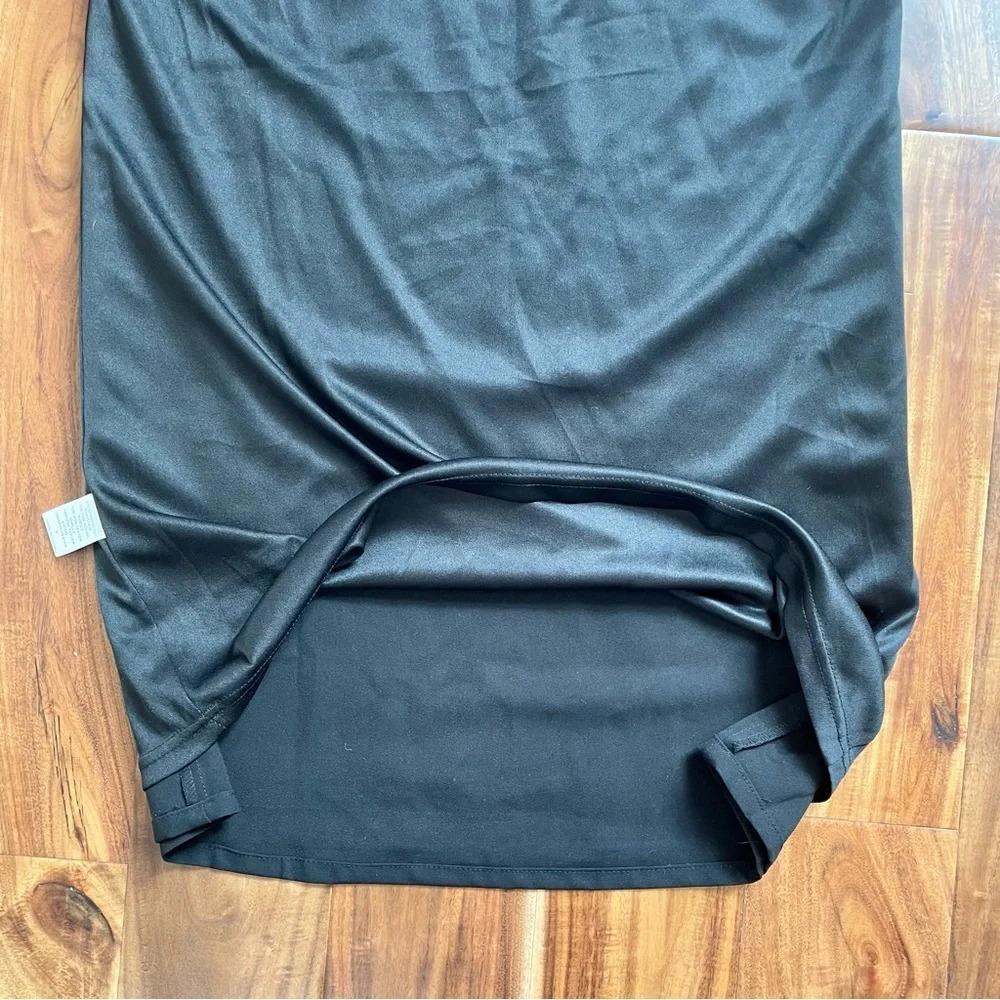 Forever21 Black Short Sleeve Woven Dress - Picture 8 of 11